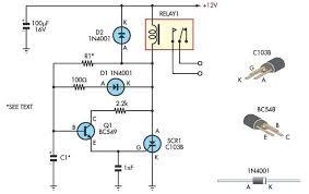 Image result for relay delay circuit