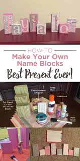 Perfect Gift For Any Expecting Mother Step By Step Instructions On How To Make This Amazing Block Set Great For Wood Block Crafts Diy Baby Stuff Baby Crafts