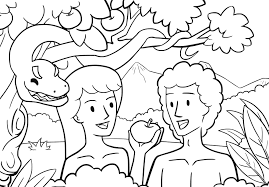 So they sewed fig leaves together and made coverings for themselves. they heard god in the garden and they tried to hide from him because they felt ashamed. Adam Eve Coloring Pages Ep 003 Donuts And Devos