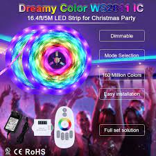 modern party decoration smart smd 5050 waterproof addressable rgb led strip lights led strip lighting rgb led strip lights led strip