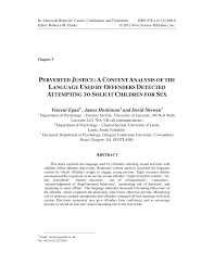 PDF) Perverted Justice: A Content ...