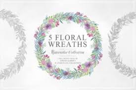Download Five Floral Watercolor Wreaths Graphic By Creative Fabrica Freebies Creative Fabrica Floral Wreath Watercolor Watercolor Flower Wreath Wreath Watercolor SVG Cut Files