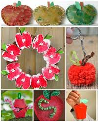 27 Easy Apple Craft Ideas For Harvest Festivals Fall Red Ted Art