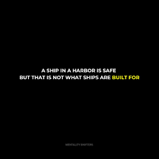 Image result for ship in the harbor is safe