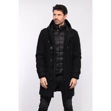 Economisez avec notre option de livraison gratuite. Duffle Coat Noir Mcguard De Schott