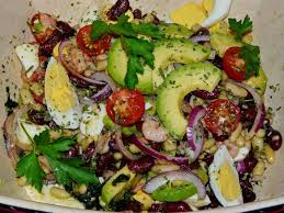 Salade Composee Aux Haricots En Grains Les Plaisirs De Ma Table Salades Composees Salade Haricot