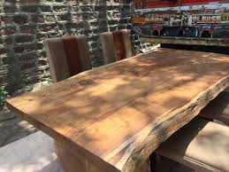 Acacia Freeform Dinning Table Available In Canada Solid Wood Dining Room Wood Dining Table Table