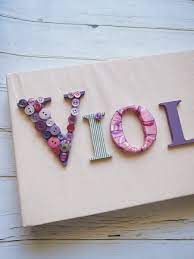 Create customized gifts for friends and family with precision cut wooden words that convey special meaning. Easy Diy Name Sign Tutorial Simplify Create Inspire