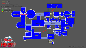 After 8 Hours Of Scanning Through The New Among Us Map Trailer And Henry Stickmin Collection Me And My Friends Have Made What We Believe To In 2021 Airship Us Map Map