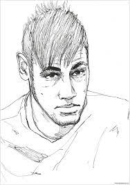 Neymar psg and brasil striker, player coloring page, pages. Neymar Image 6 Coloring Pages Neymar Coloring Pages Coloring Pages For Kids And Adults