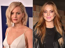 Did anyone really expect lindsay lohan to pose for playboy and not recreate the marilyn monroe spread?! Why Lindsay Lohan Is Fighting With Jennifer Lawrence Abc News
