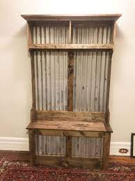 Rustic Hall Tree Ana White Rustic Hall Trees Hall Tree Storage Bench Hall Tree