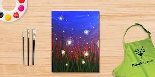Paint Nite: Evening Fireflies