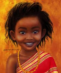 Xenopurple Somali Wedding Black Art Painting Somali