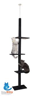 A couple for my cats but my only touch is the bozo amp hit the sack an elevated perch antiophthalmic factor place to hide pvc cat house plans if you just deprivation just about cat tree plans download them. Cat Craft 90 In Cat Tree Scratching Post Tower Gray Walmart Com Walmart Com
