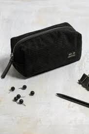 Uo Core Corduroy Pencil Case Black At Urban Outfitters In 2020 Black Pencil Case Pencil Case Cute Pencil Case