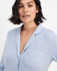 Marled Knit Sleep Shirt