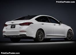 Hyundai Genesis G80 3 3t Sport 2018 Poster Id 1287687 Hyundai Genesis Twin Turbo Hyundai