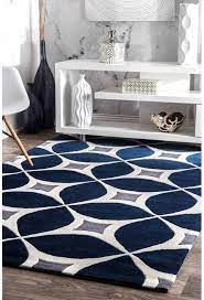 Langley Street Jamar Handmade Navy Blue Gray Area Rug Navy Blue And Grey Living Room Blue Living Room Home Decor Bedroom