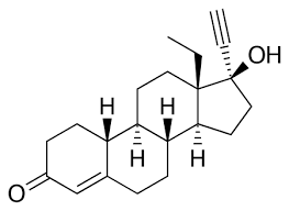 Levonorgestrel, the bioactive portion of norgestrel, inhibits ovulation by causing cervical mucous to thicken. Norgestrel Wikiwand