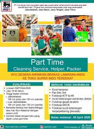 Info lowongan kerja 2020 lowongan kerja terbaru 2020 kali ini dari daerah jakarta, yogyakarta dan semarang. Lowongan Kerja Part Time Bekasi Terbaru