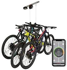 Even for people who have garages, stored bicycles can still get in the way. Amazon Com Garage Smart Multi Bike Lifter Motorized Bike Lift Hoist Lifts 1 2 Or 3 Bikes Up To 100 Lbs Io Bike Storage Hoist Bike Lift Bike Storage Garage