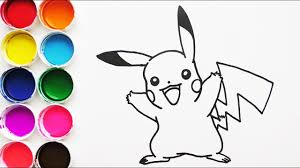 Dibuja Y Colorea Pikachu De Pokemon Dibujos Para Ninos Learn Colors Funkeep Youtube ▷ dibujos pikachu para dibujar, imprimir, colorear y recortar fácilmente. dibuja y colorea pikachu de pokemon dibujos para ninos learn colors funkeep