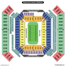 2019 tampa bay buccaneers game log. Raymond James Stadium Seating Chart Seating Charts Tickets
