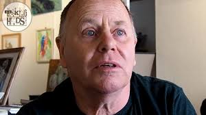 Here is Marc Jones of The Art Bloomers in Oakland Gallery Victoria Road,  New Brighton., The Art Bloomers is a social and community group that meets  at Birkenhead Development Trust