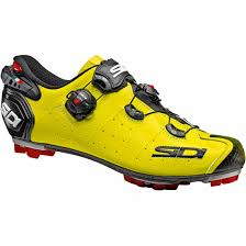 Sidi Mtb Drako 2 Srs Yellow Fluo Black Shoe
