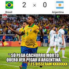 Find the newest brasile argentina meme. Argentina Eliminada Da Copa America E Messi Sofreu Com Os Memes Copa America Sapo Desporto