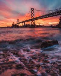 Find the perfect san francisco sunset stock photos and editorial news pictures from getty images. A Beautiful Sunset In San Francisco Sanfrancisco Sf Bayarea Alwayssf Goldengatebridge Goldengate Alcat Beautiful Sunset San Francisco California Scenery