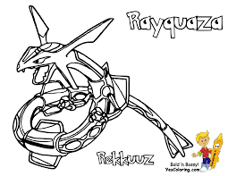 Rayquaza pokemon coloring pages by leatherruffian. Legendary Pokemon Coloring Pages Rayquaza