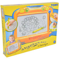 Tomy Megasketcher Magnetic Drawing Board Tomy Eraser