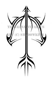 The tribal sagittarius tattoo is seen to express the fact that your individualism is a source of power and you can use it in many ways. Tribal Sagittarius By Shadowkira Fur Affinity Dot Net