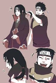 Is Shisui Making Fun Of His Ponytail Anime Itachi Anime Familia