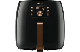 Emeril lagasse power air fryer 360 max xl family sized better than convection ovens replaces a hot air fryer oven, toaster oven, rotisserie, bake, broil, slow cook, pizza, dehydrator & more. Philips Hd9861 99 Airfryer Xxl Digital Smart Black At The Good Guys