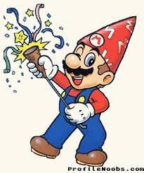 At happybirthdaystar.com find thousands of happy birthday categorized into thousands of categories. Mario Birthday Gif Happy Birthday Gamer Happy Birthday Fun Mario Birthday