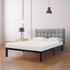 Best Price Mattress 6 Inch Memory Foam Mattress And Model E Heavy Duty Steel Slats Platform Bed Frame Set Qu Bed Frame Sets Steel Bed Frame Platform Bed Frame