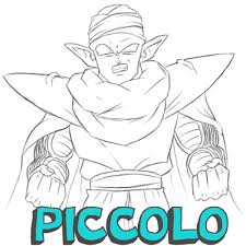 This is one of the images revealed until the date of dragon ball z 2015, revival of frieza. How To Draw Piccolo From Dragon Ball Z With Easy Step By Step Drawing Tutorial How To Draw Step By Step Drawing Tutorials