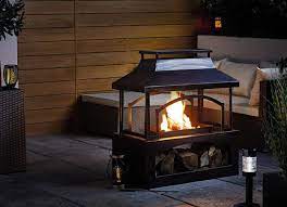 Aldi's stylish stone look housing is made from fibreglass and magnesium oxide. Upgrade Summer Nights With The New Fire Pit And Log Burner From Aldi Pynck