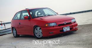 Red Opel Astra Gsi Opel Vauxhall Astra Gsi