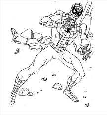 40 artistic ilustrations for kids of all ages (unofficial coloring book) by coloring fun activity. 19 Spider Man Coloring Pages Pdf Psd Free Premium Templates