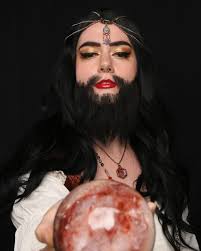 Got to apply facial hair for the first time