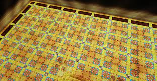 See more ideas about minecraft floor designs, minecraft, minecraft designs. I Hope You Like My Glazed Terracotta And Gold Floor Design For My 75x75 Pyramid Base Done In Survival Minecraft