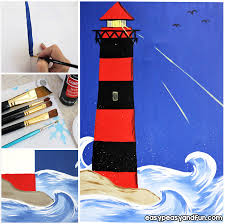 In the drawings category you can convert your photo to art by applying effect of your convert photo to drawing free from street artists with a multitude of different styles available to choose from, so whether you fancy a traditional drawing on. How To Paint A Lighthouse Tutorial Acrylic Painting For Beginners Easy Peasy And Fun
