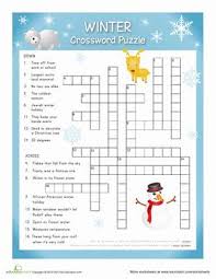 Kids, as well as adults, love these word searches. Winter Crossword Worksheet Education Com Holiday Worksheets Christmas Worksheets Christmas Crossword