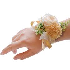 How much do corsages and boutonnieres cost? Hand Wrist Flower Pink Bridal Hand Bracelet Hand Corsage Flowers Accessories Wedding Hands Wedding Flower Bracelet Bridal Wrist Buy At The Price Of 2 51 In Aliexpress Com Imall Com