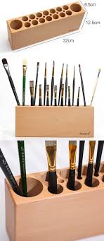 En düşük fiyatlarla kaliteli stifthalter schreibtisch mı arıyorsunuz? Wood Office Desk Pen Holder Organizer Caddy Makeup Brush Holder Cosmetic Makeup Organizer Makeupbrush Diy Makeup Organizer Stifthalter Holzschreibtisch