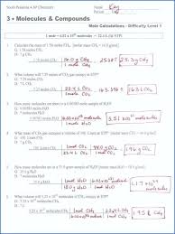 Stoichiometry Worksheet Answer Key Gram Formula Mass Worksheet Chemistry Worksheets Mole Conversion Worksheet Molar Mass